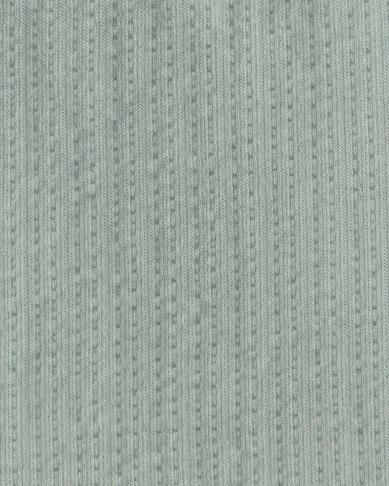 Baby 2-Piece Gingham Top & Short Set - Green