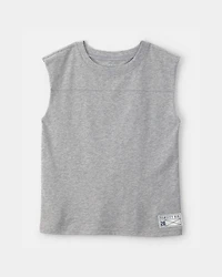 Boys Active Muscle Tank - Grey