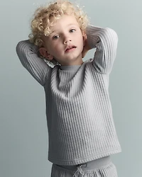 Toddler Long-Sleeve Relaxed Tee - Light Blue
