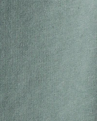 Toddler Boy Dinosaur French Terry Long-Sleeve Tee & Pant Set- Green/Grey