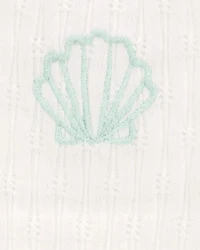 Toddler Seashell Ribbed Tank Top