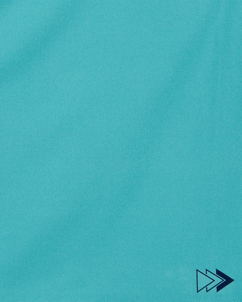 Toddler Active Muscle Tank - Teal