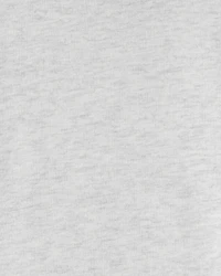 Boys French Terry Hoodie - Grey