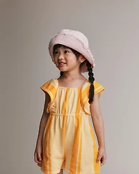 Toddler Girl Bucket Hat - Rose