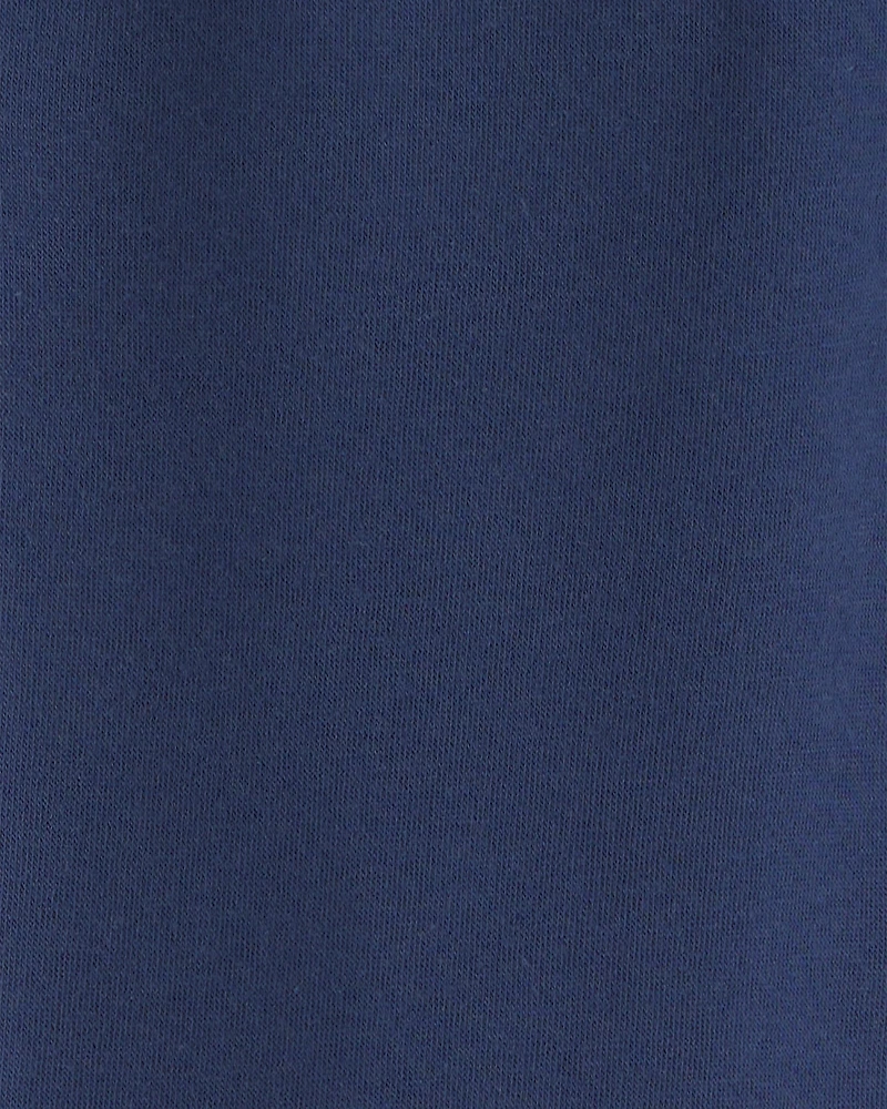 Boys Fleece Joggers - Navy Blue