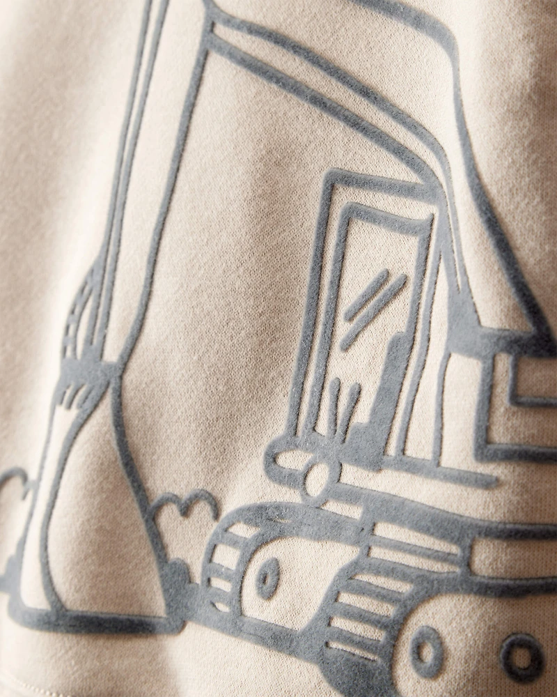 Baby Boy 2-Piece DayDream Fleece Construction Long-Sleeve Tee & Pant Set