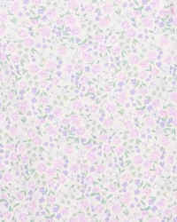 Baby Girl 5-Pack Floral Polka Dot Short-Sleeve Bodysuits