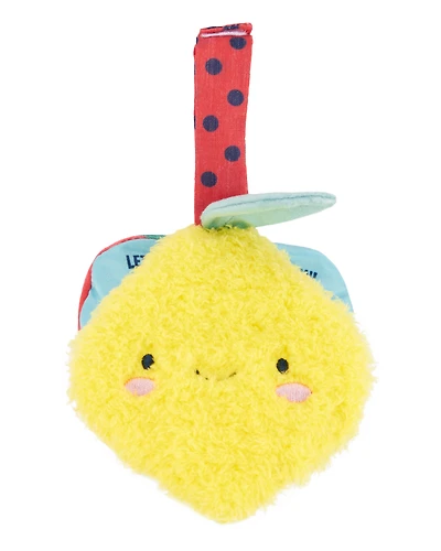 Plush Fruit Soft Book & Teether Set