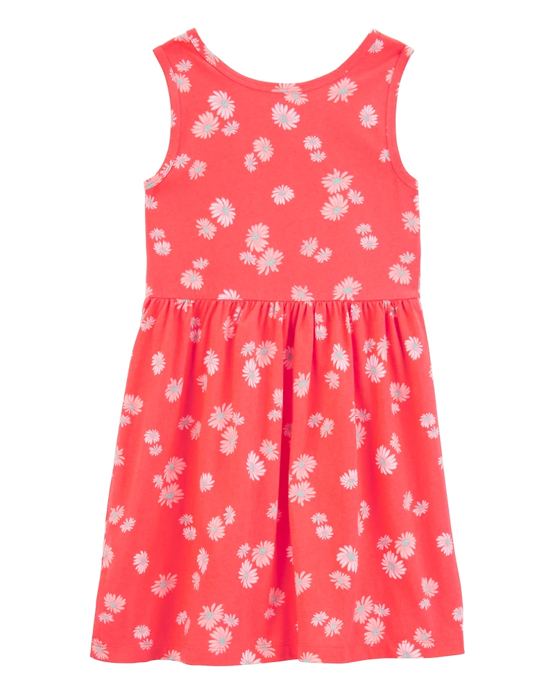 Kid Floral Tank Dress