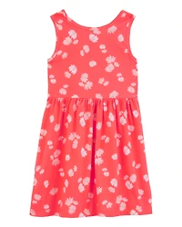 Kid Floral Tank Dress