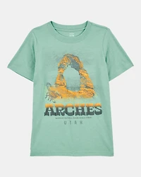 Kid Arches Short-Sleeve Graphic Tee - Green