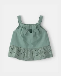 Baby Girl 2-Piece Tank Top & Short Set