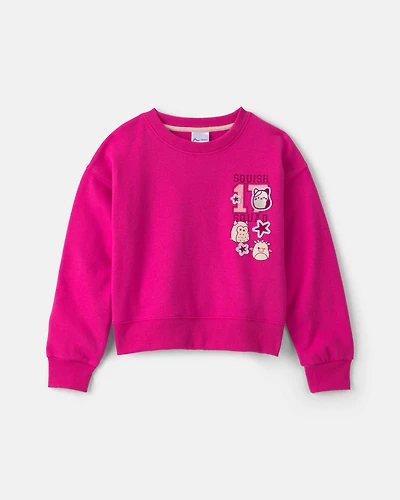 Girls Pullover Sweatshirt - Pink