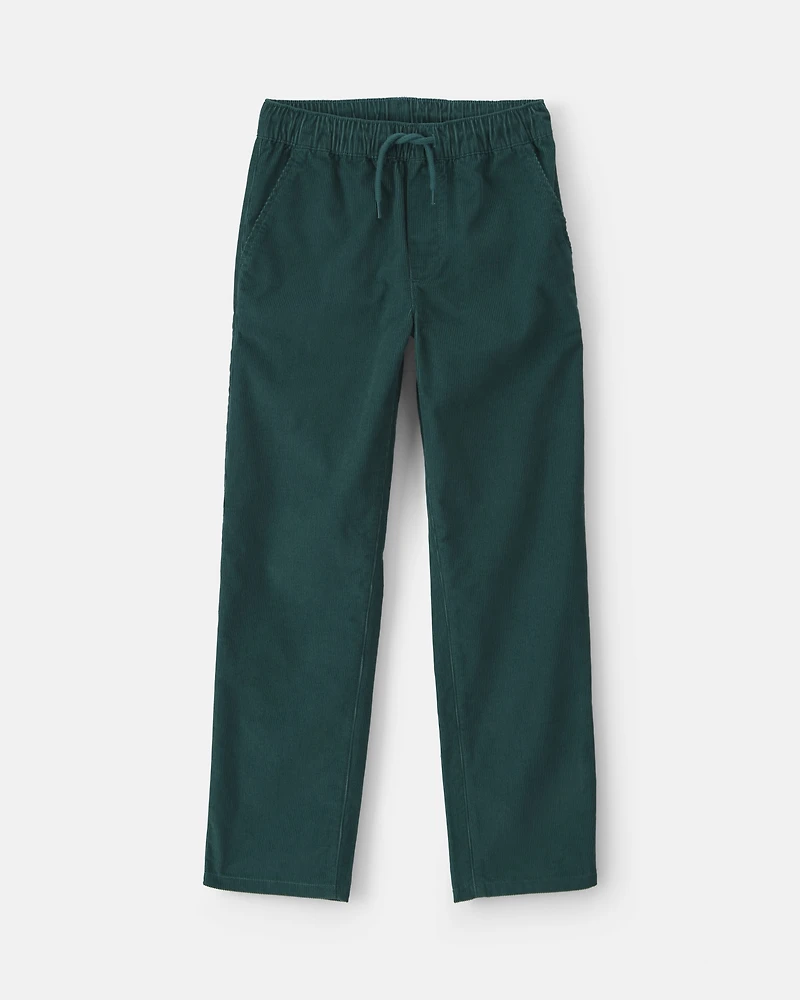 Boys Corduroy Pants - Green