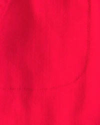 Toddler Boy Twill Shorts - Red