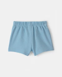 Baby Boy Drawstring Shorts - Blue