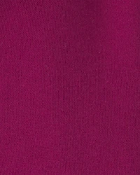 Baby Girl Bear Fleece Zip-Up Hoodie - Maroon