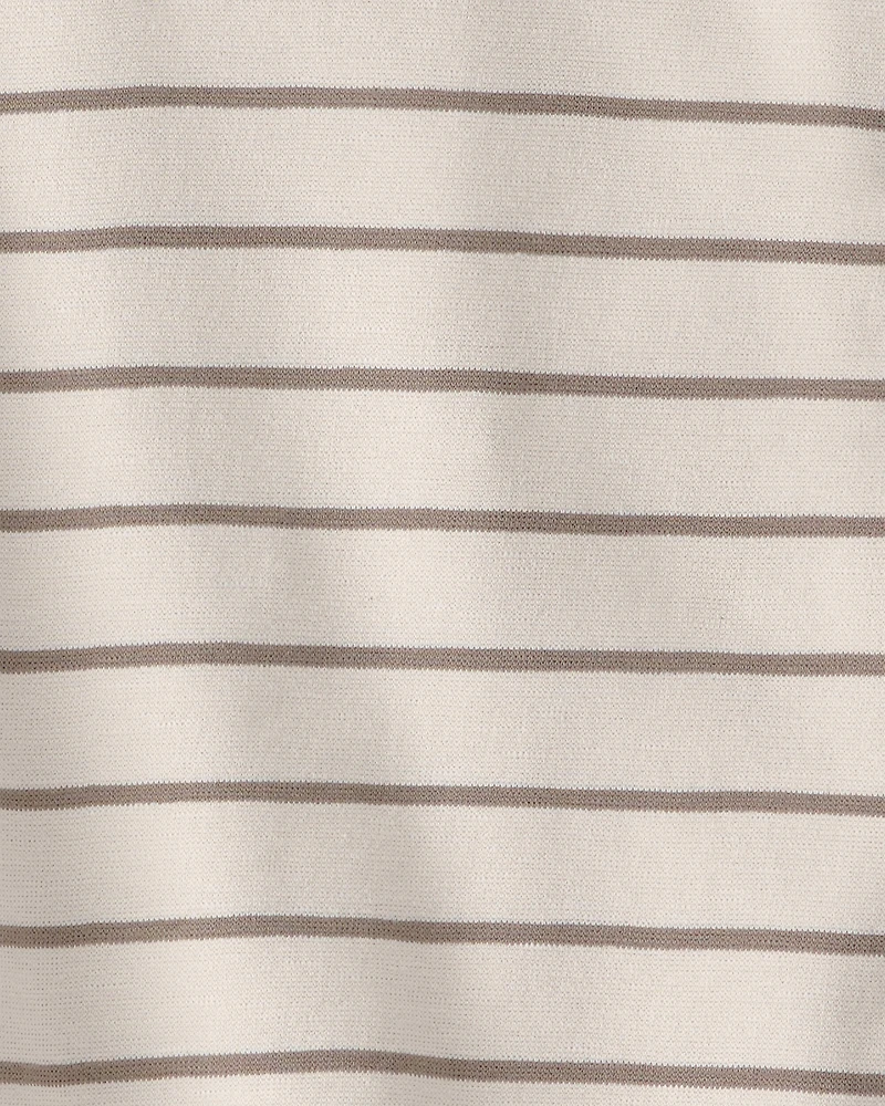 Kid 2-Piece Organic Cotton Striped Set