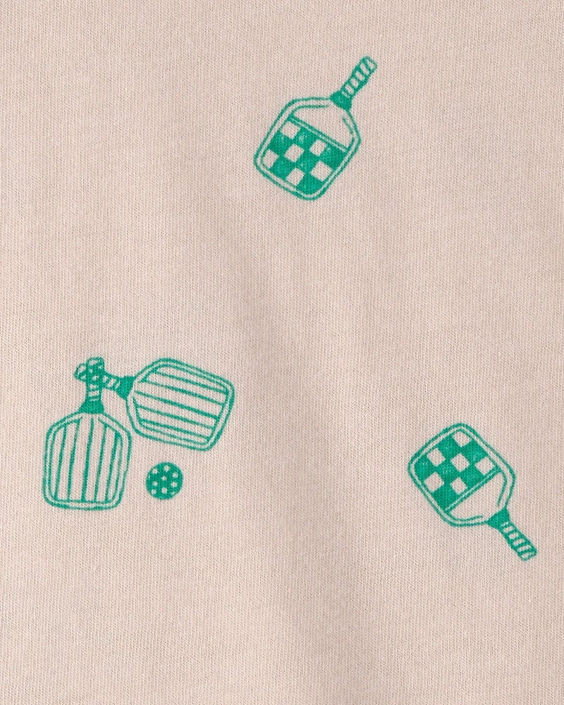 Baby Pickleball T-Shirt - Brown