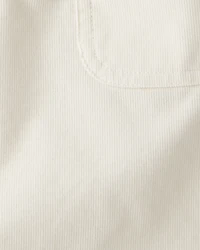 Girls Corduroy Skirt - Cream