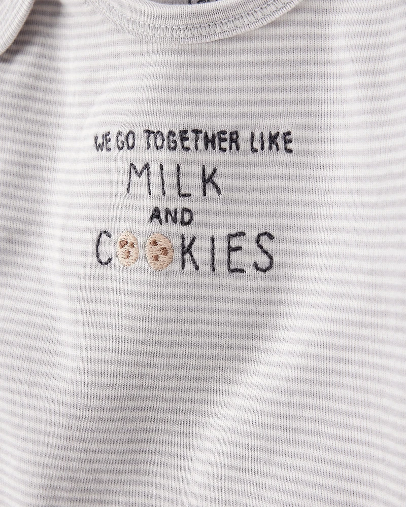 Baby 3-Piece Milk & Cookies Little Character Set