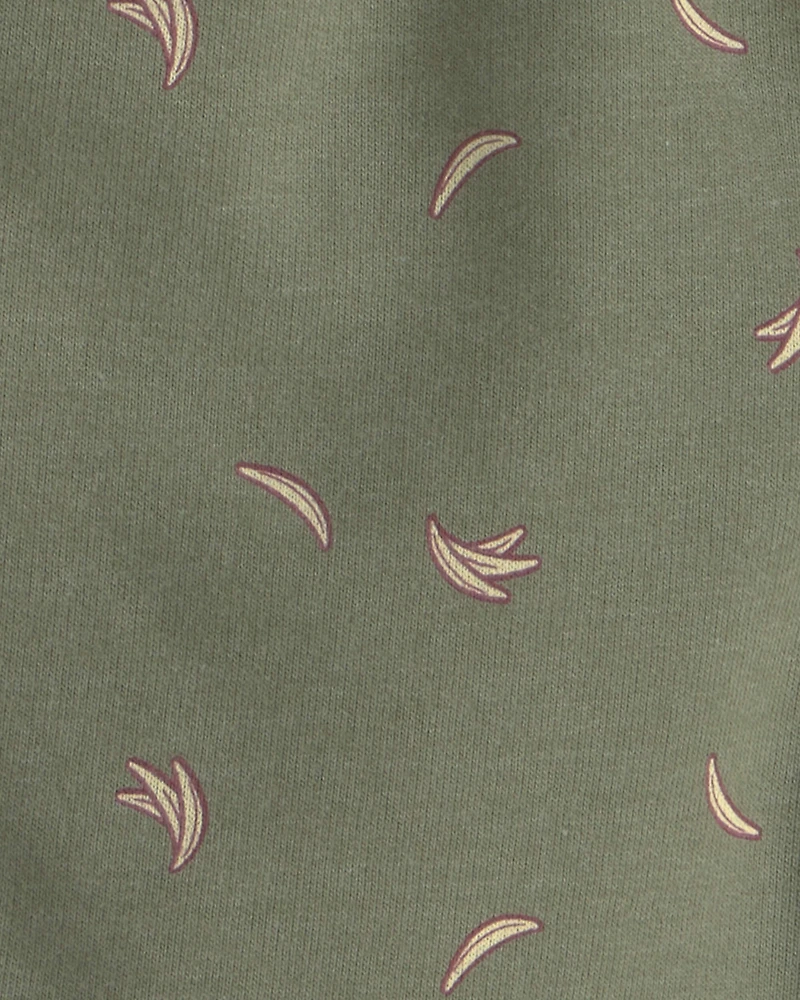 Toddler Boy 2-Piece Banana Top & Short Set - Yellow/Green