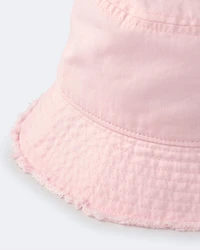 Toddler Girl Bucket Hat - Rose