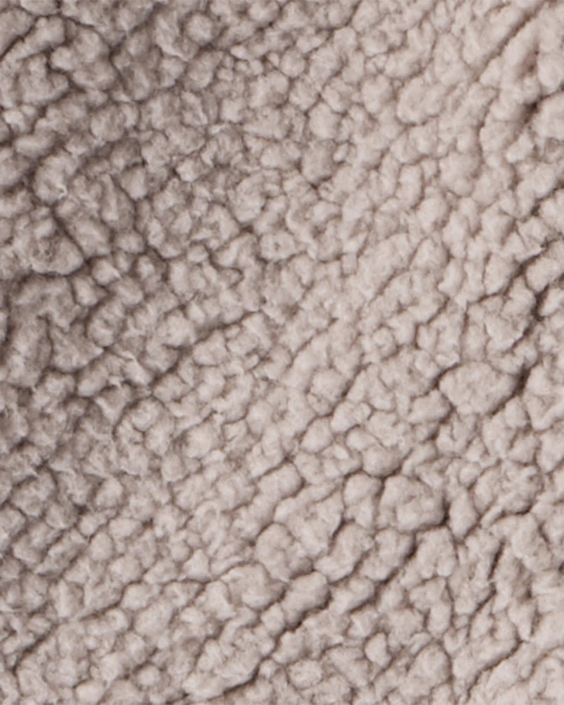 Baby Boy 3-Piece Bear Print Sleeveless Jacket, Bodysuit & Pant Set - Tan/Ivory