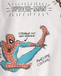 Boys ©Marvel Spider-Man Graphic Tee - White