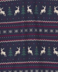 Adult 2-Piece Organic Cotton Fair Isle Pyjamas