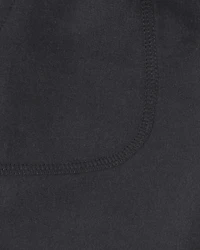 Toddler Boy French Terry Shorts - Black