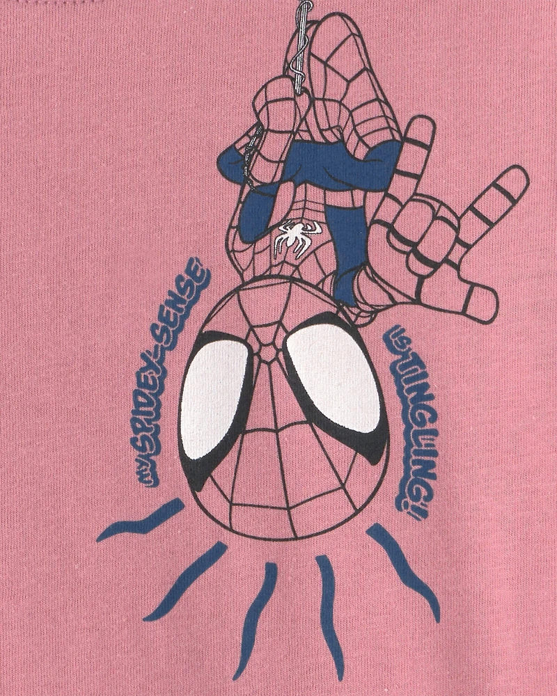 Toddler Boy ©Marvel Spider-Man Graphic Tee - Red/Blue