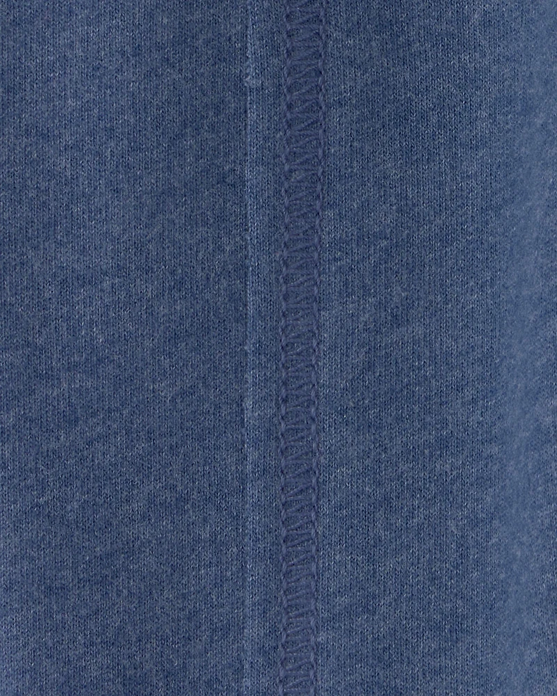 Baby Boy French Terry Joggers - Blue