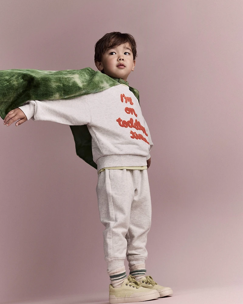 Toddler Believe In Dragons Dress Up Cape - Green