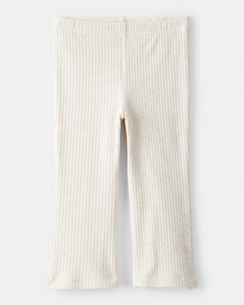 Baby Girl Fairisle Pullover & Pant Set - Ivory