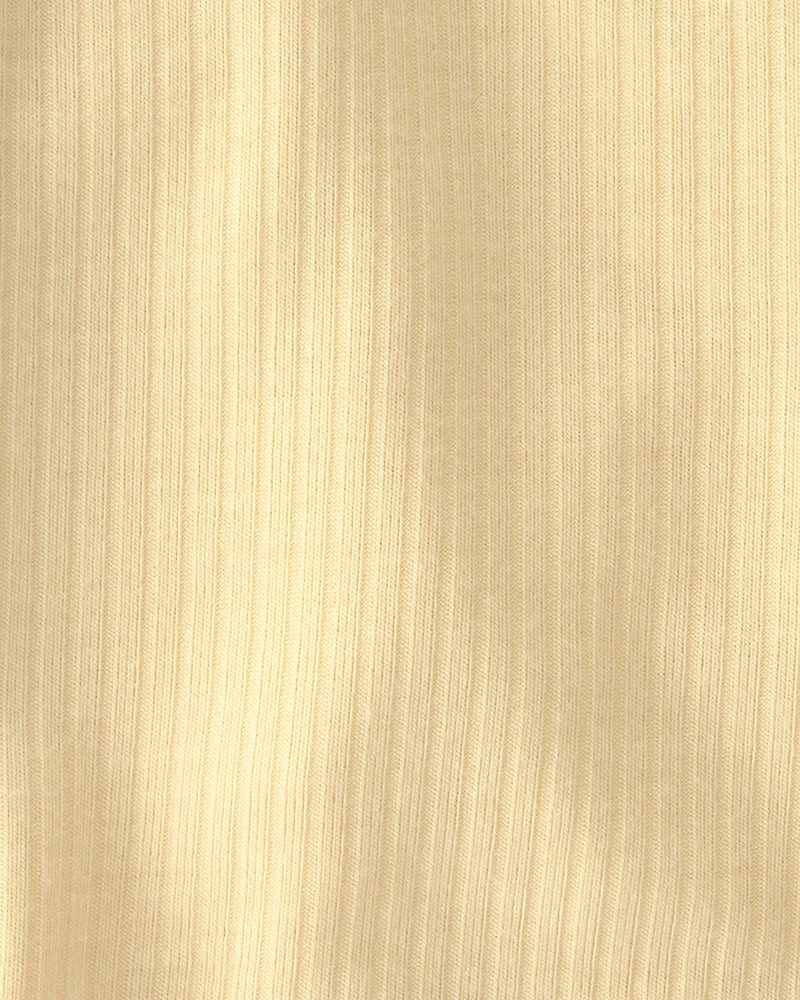 Baby 2-Piece Long-Sleeve Top & Pant Set - Yellow