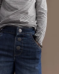 Toddler Girl Wide-Leg Pants Denim - Blue