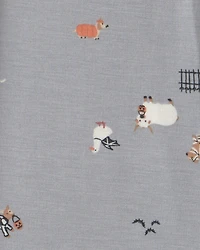 Baby 1-Piece Halloween PurelySoft™ Snug Fit Pyjama - Grey