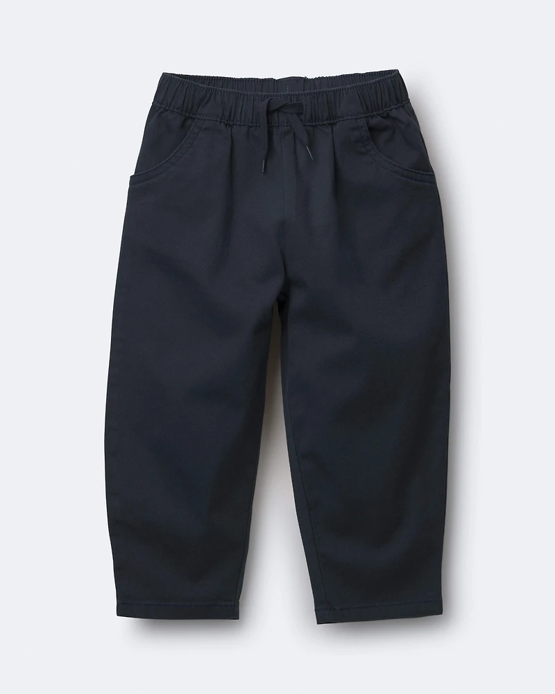 Toddler Boy Playground Pants - Navy