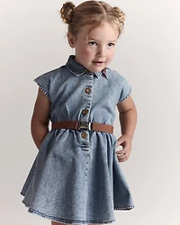 Toddler Girl Avenue Twirl™ Dress Denim - Blue