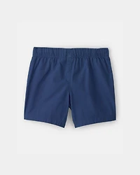 Toddler Boy Canvas Shorts - Blue