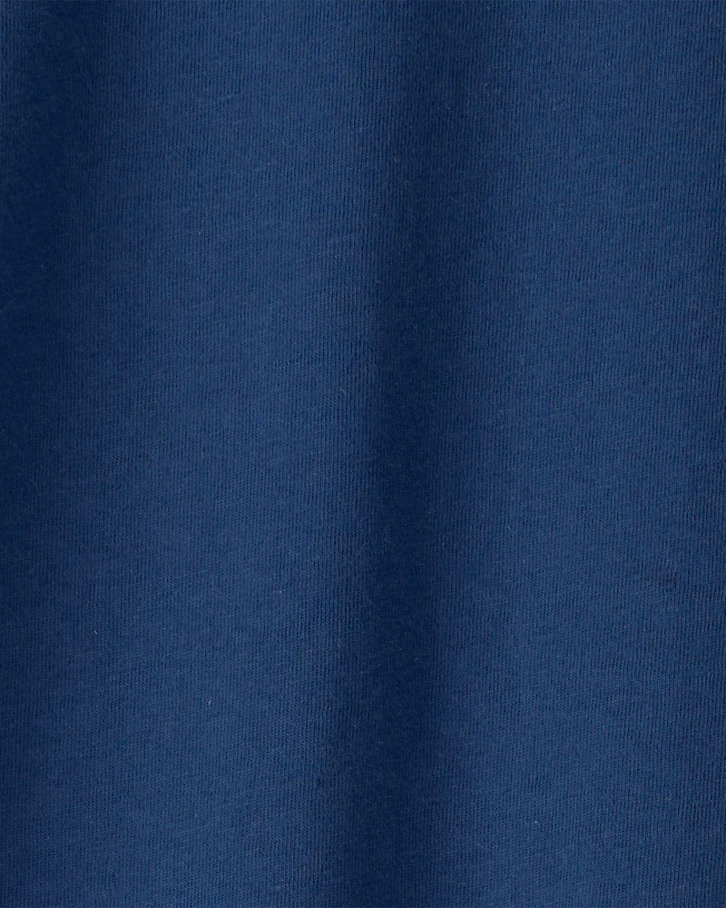 Kid Solid T-Shirt - Blue