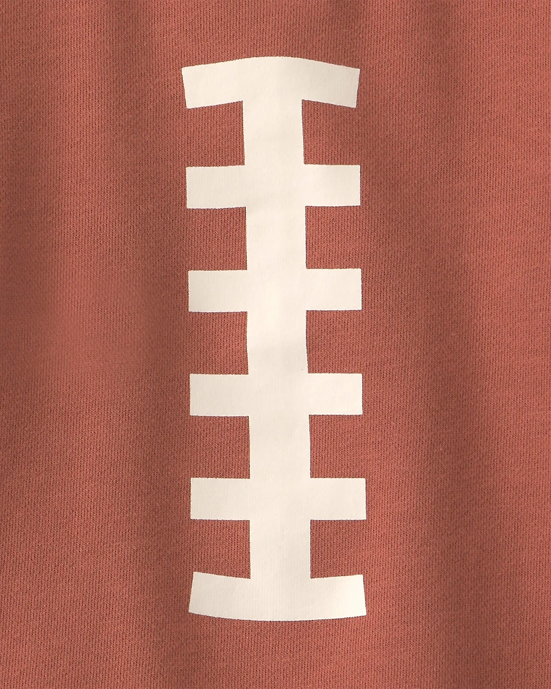Toddler Organic Cotton 'Game Day' French Terry Sweatshirt