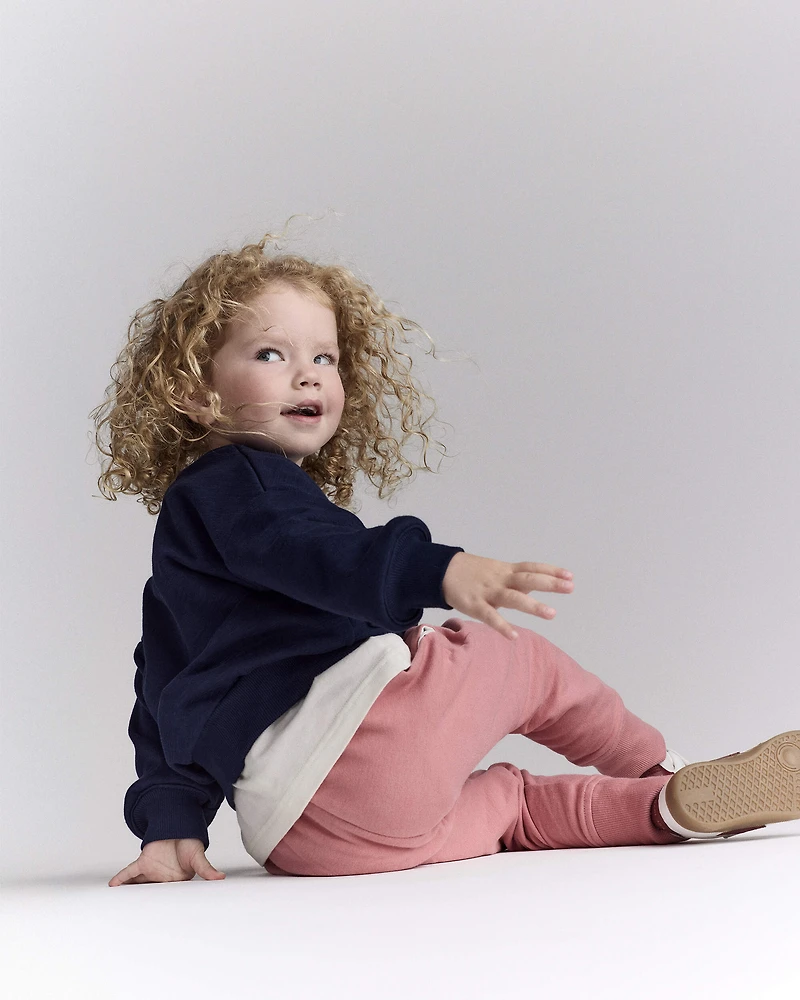 Toddler Otter Sweatshirt™ with Pockets- Navy
