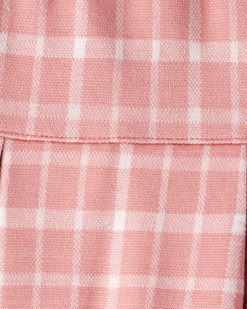 Kid Plaid Pull-On Skort