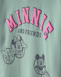 Girls Disney© Minnie Mouse Fleece Hoodie - Green