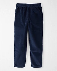 Kid Organic Cotton Corduroy Drawstring Pants