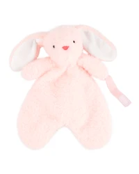 Baby Bunny Plush Teether Toy - Pink