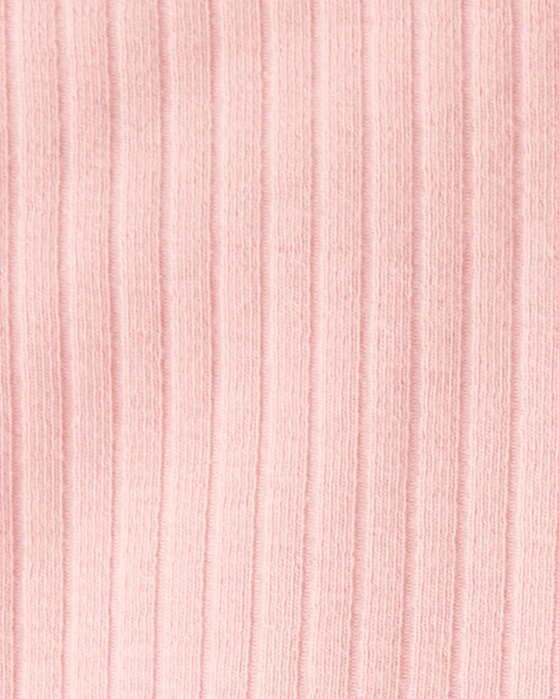 Toddler Girl Cotton Flare Active Pants - Pink