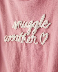 Toddler Girl Snuggle Weather Long-Sleeve Graphic Tee - Pink